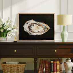 Oyster Art Print - Fine Food For Kitchen Or Dining Room Still Life Painting - thumbnail 3