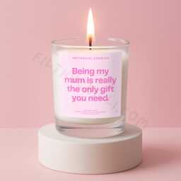 Being My Mum Is Really The Only Gift You Need, Christmas Gifts, Scented Candle, ??? - thumbnail 1