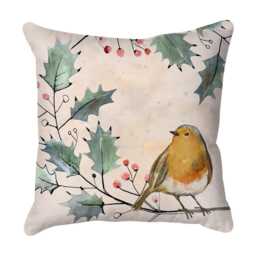 New Designs Christmas Cushion - Festive Decorative Scatter For Holiday Cheer - 43x43cm - thumbnail 4