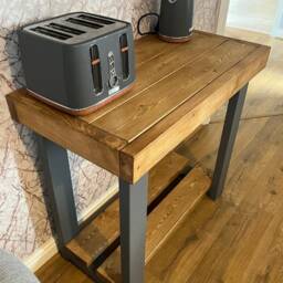 Kitchen Breakfast Bar Butchers Block Island - thumbnail 3
