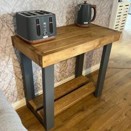 Kitchen Breakfast Bar Butchers Block Island - thumbnail 2