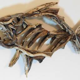 Handmade Driftwood Wall Art - Quirky Fish By Lyme Bay Art - thumbnail 2
