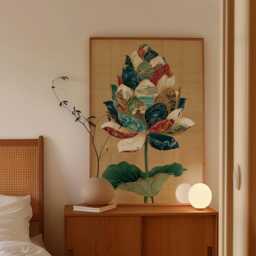 Lotus Flower Poster, Asian Botanical Wall Art, Nature Print - thumbnail 2