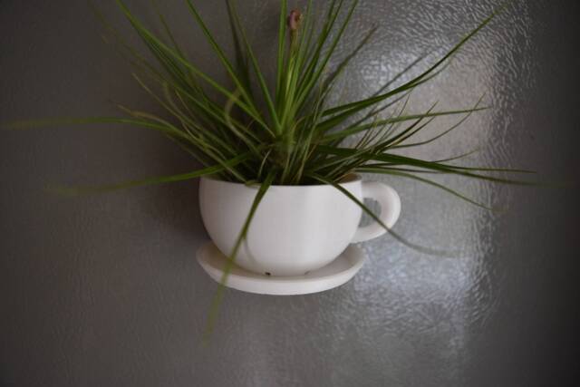 Magnetic Pot Coffee Cup Planter, Fridge Magnet Rv D??cor & Accessories For Inside, Office D??cor, Lover Gift - image 1