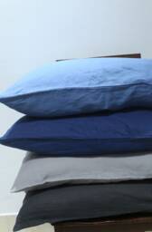 "A Pair Pre Washed 100% Flax Linen Pillowcases 20x30"" 20x40" - thumbnail 3