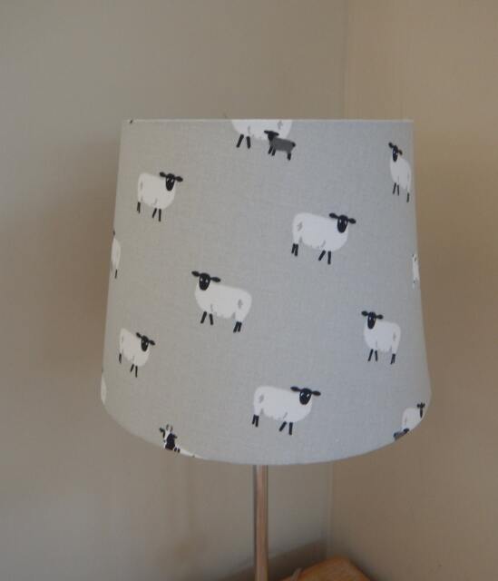Lampshade, Grey Counting Sheep - image 1