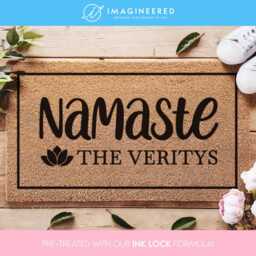Custom Namaste Decor - Boho Home Yoga Inspired Gift Spiritual Meditation Room Zen Unique - thumbnail 4