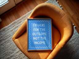 Here For The Outcome Not Income Print - Vet Clinic Decor, Nurse Wall Art, Carer Art, Hca Healthcare Print, Vet Nurse Art - thumbnail 1