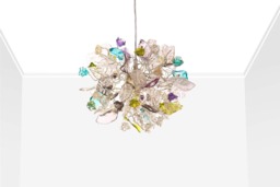 Ceiling Pendant Light With Flowers & Leaves , Island Falls For Kitchen, Bathroom, Children Rooms Or Hall