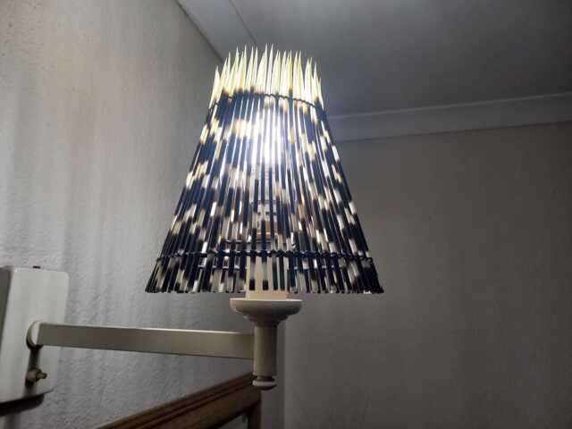 Porcupine Quill Bedside Lampshade - image 1