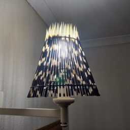 Porcupine Quill Bedside Lampshade - thumbnail 3