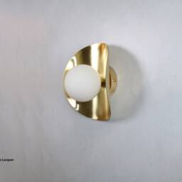 Wall Lighting - Matte Black Aluminum Lamp Vanity Light Fixture, Sconce Small Valentine Model Ranor Design - thumbnail 3