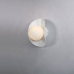 Wall Lighting - Matte Black Aluminum Lamp Vanity Light Fixture, Sconce Small Valentine Model Ranor Design - thumbnail 2