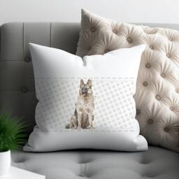 Personalized German Shepherd Pillow Dog Lover Gift, Home Decor - thumbnail 2