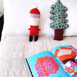 Tree Knit Pillow - Lambswool - thumbnail 2