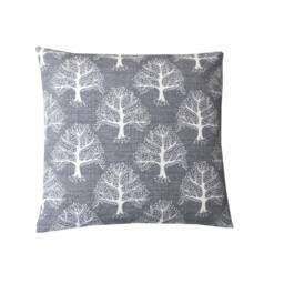 Handmade Oaktree Fabric Cushion Cover Woodland Home Decor - thumbnail 3