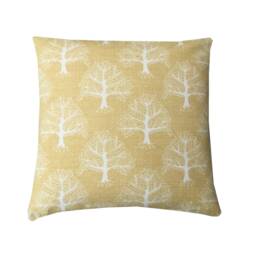 Handmade Oaktree Fabric Cushion Cover Woodland Home Decor - thumbnail 2