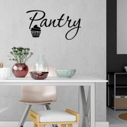 Vwaq Pantry Wall Decal Kitchen Door Sticker Snack Room Decor Vinyl Art - 1766 - thumbnail 1
