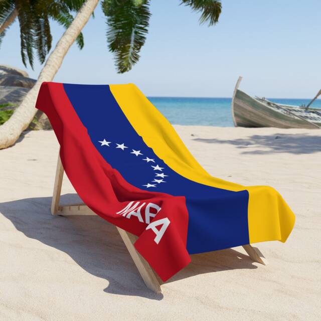 Venezuela Beach Towel, Flag Tovel, Of Venezuela, Beach Country Gift - image 1