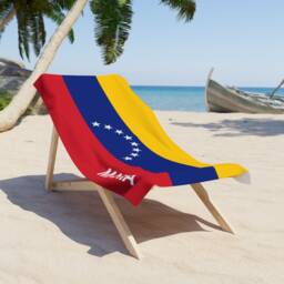 Venezuela Beach Towel, Flag Tovel, Of Venezuela, Beach Country Gift - thumbnail 4