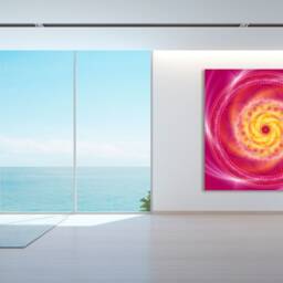 Prana Mandala Tapestry - Wall Hanging Mindfulness Gift Meditation Yoga Spiritual Healing Art - thumbnail 2