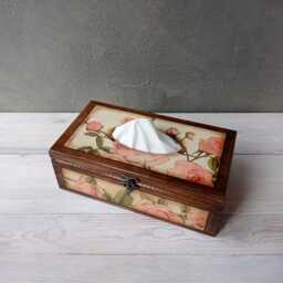 Wooden Tissue Box Cover - thumbnail 3