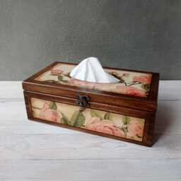 Wooden Tissue Box Cover - thumbnail 2