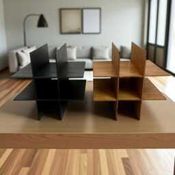 Grid Wine Rack Insert For Ikea Eket, 9-Bottle Storage - thumbnail 2