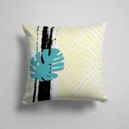 Abstract Cushion Cover - Tea Party Pillow Case- Garden Cushion Cover-Gift For Her Handmade Material/Sofa Decor Pillow - thumbnail 4