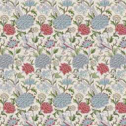 Custom Made William Morris The Cray Paradise Blue Blackout/Lining Curtains Pinch /Triple/Double Pleat - thumbnail 3