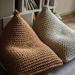Kids Bean Bag Chair For Living Room, Accent Reading Chair, Housewarming Gift, Birthday Unfilled - thumbnail 3