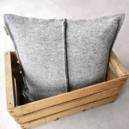 Couchpatato Marie Wool Cushion Sofa Decorative Soft Boiled Wool Made Of Pure New Wool Nordic Boho Made in Germany - thumbnail 1