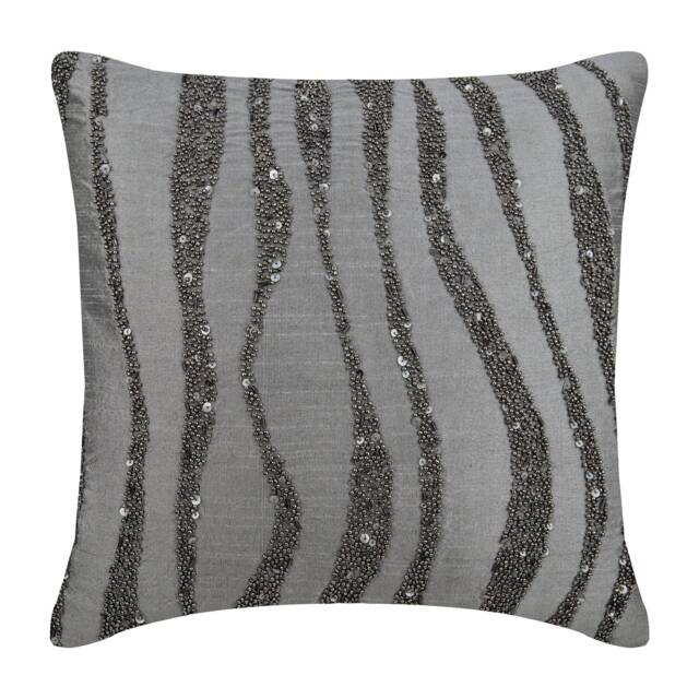 "Designer Swirls Sofa Cushion Cover 16""x16" - image 1