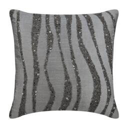 "Designer Swirls Sofa Cushion Cover 16""x16" - thumbnail 1