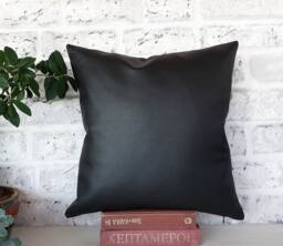 Faux Leather Pillow Cover Modern Scandinavian Home Decor