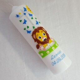 Christening Candle Baby Lion - thumbnail 3