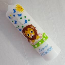 Christening Candle Baby Lion - thumbnail 2