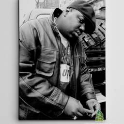 Biggie Smalls Notorious Big Canvas Art Print Wall Framed Picture Music Decor Ready To Hang -C543 - thumbnail 2