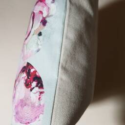Cushion, Linen Square Decorative Rectangular Cushion - thumbnail 3