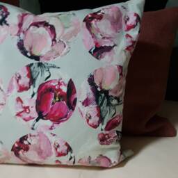 Cushion, Linen Square Decorative Rectangular Cushion - thumbnail 2