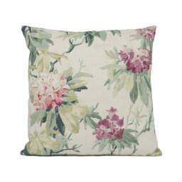 Colefax & Fowler - Mereworth Pink/Forest Beautiful Delicate Floral Cushion Cover Handmade Throw Pillow Designer Home D??cor - thumbnail 3