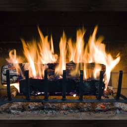 Fireplace Wall Decal Peel & Stick Mural - Self-Adhesive Vinyl - thumbnail 2