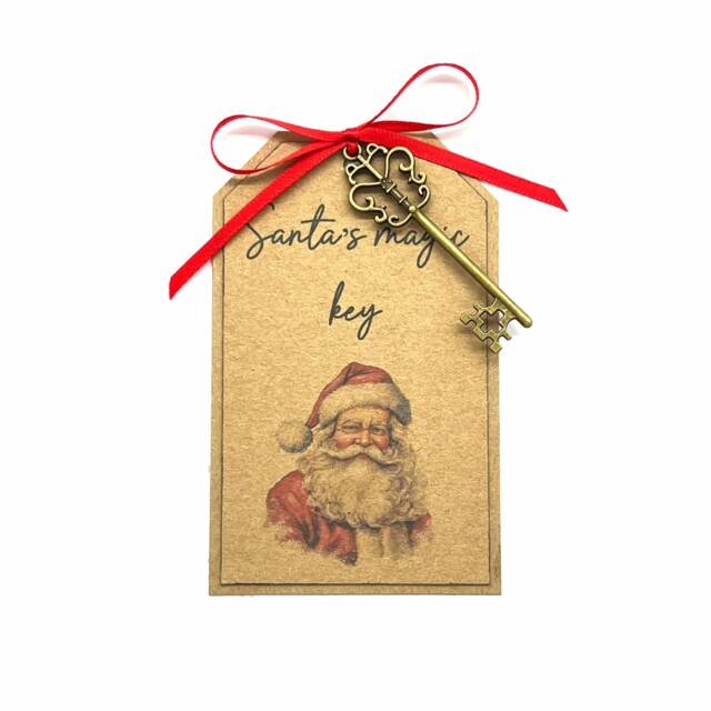Santa's Magic Key, Christmas Eve Box Novelty Magical Stocking Filler Believe