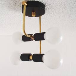 Modern Flush Mount - Parallel Stepped Ceiling Light Contemporary Bedroom Farmhouse Kitchen Lighting Hallway Ul Listed - thumbnail 2