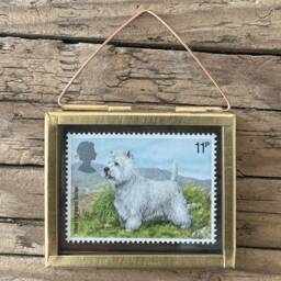 Westie Gift - West Highland White Terrier Dog Lover Terrior Wall Art - thumbnail 2