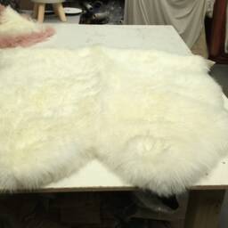 Ivory Sheepskin Rug Long Haired Luxury Cosy Nordic Scandinavian Decor Interior - thumbnail 2