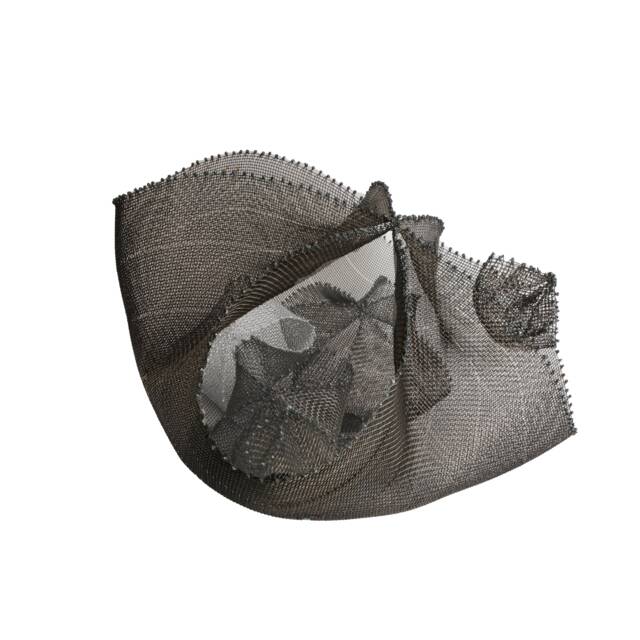 steel Wire Mesh Nested Sculpture, Table Top Art, Commission - image 1