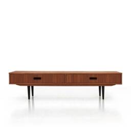 Mid-Century Sideboard, Dresser, Commode, Credenza Made Of Oak Vaneer - Teak Colour Livlo T-L02 - thumbnail 1
