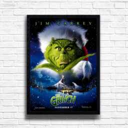 The Grinch Movie Poster Christmas Film Wall Art - thumbnail 2