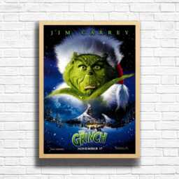 The Grinch Movie Poster Christmas Film Wall Art - thumbnail 3